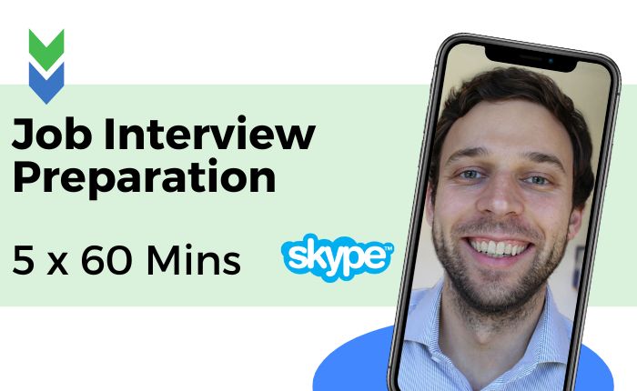 Job Interview Preparation 60 mins x 5 Stundens